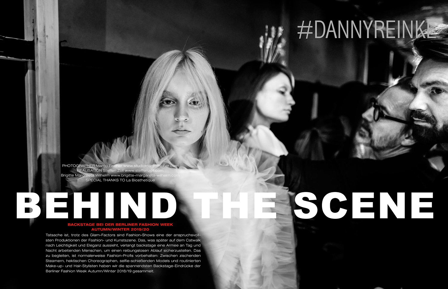 Berlin Fashion Week Behind the Scene